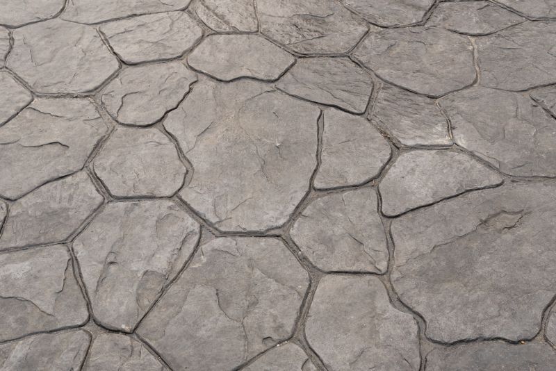 Patterned Concrete Driveway